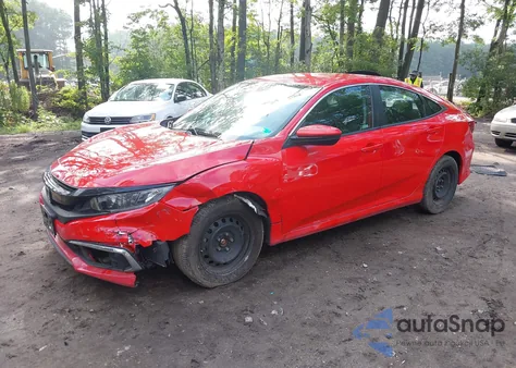 2019 Honda Civic Lx from USA, damaged, VIN 2HGFC2F6XKH581712
